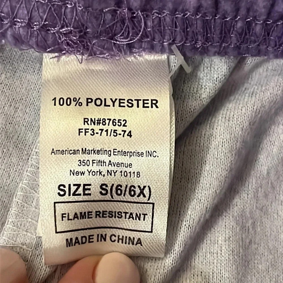 Marvel black panther wakanda forever kids pajama set, size small 6/6x - Picture 8 of 14